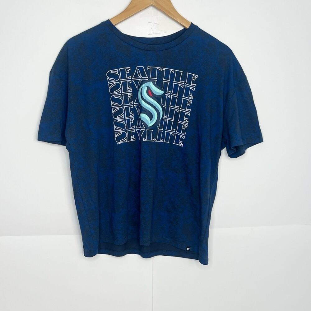 Fanatics NHL Seattle Kraken Short Sleeve T Shirt Size Large